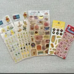 平成レトロ★シールまとめ売り　リラックマ　ハムスター　当時物 サンエックス　レア