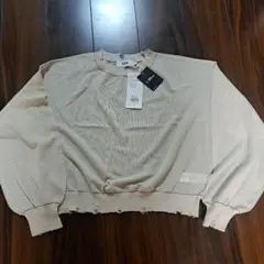 AZUL ベージュ 長袖トップス Mサイズ