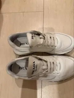 PRADA スニーカー 2EG 363 ホワイト メンズ サイズ7 PRADA スニーカー 2EG 363 ホワイト メンズ サイズ7 - メルカリ