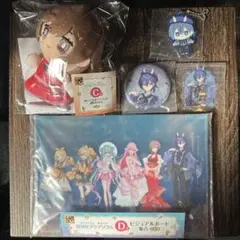 グッスマくじ D賞 ビジュアルボード　初音ミク アクアリウム ぬいぐるみ