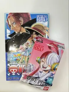 未開封 ONEPIECE FILM RED 入場者特典 カードデッキ 冊子