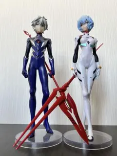 エヴァンゲリオン 碇シンジ 綾波レイフィギュアセット