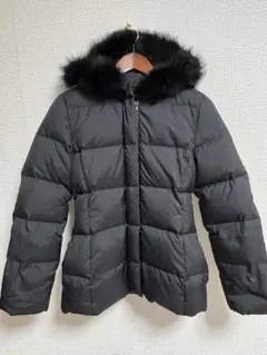 プロポーション　ボディドレッシング　ダウンジャケット　リアルファー　ブラック