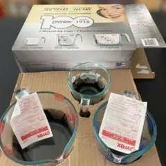 Pyrex 100周年記念 メジャーカップ 3点セットのサムネイル
