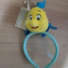 【生産終了】フランダーカチューシャ　ディズニー　リトルマーメイド魚　ぬいぐるみ