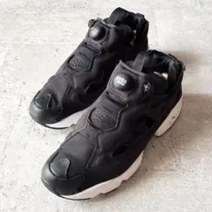 リーボック ポンプフューリー ブースト ブラック 黒 白 REEBOK 29 