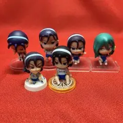 【使用品】弱虫ペダル　東堂尽八　ミニフィギュア　マスコット　巻島　6個セット