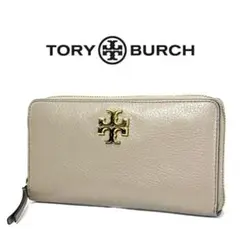 【希少 大人気】TORY BURCH トリーバーチ レザー ゴールドロゴ 長財布
