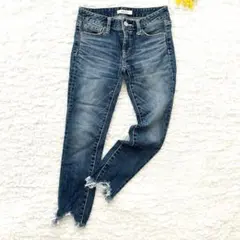 マウジー　ダメージスキニージーンズ　ジーパン　S 美尻　美脚　大人カジュアル