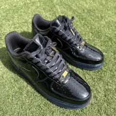 NIKE AIR FORCE 1 NIKEiD ブラック パテント