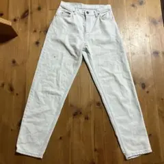 Levi's550 ホワイトデニム 80s 90s オレンジタブ usa製 希少のサムネイル
