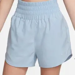 NIKE Dri-FITワン ウルトラ ハイウエスト ショートパンツ 水色 M