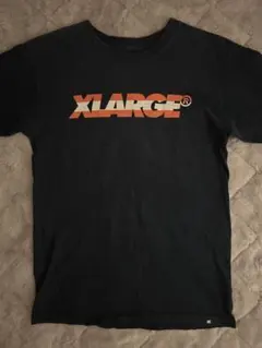 XLARGE Tシャツ　ネイビー　オレンジ
