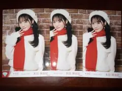 ≠ME（ノイミー） 生写真 本田珠由記 はんぶんこクリスマス コンプ