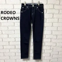 【美品】RODEO CROWNS ロデオ TYPE2スキニーデニムパンツ/25
