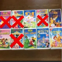 ディズニービデオ6本セット