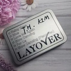 V LAYOVER TIN CASE STICKER SET