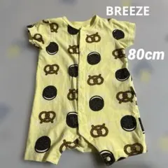 BREEZE ブリーズ ロンパース 総柄ロンパス マイファーストブリーズ80cmのサムネイル