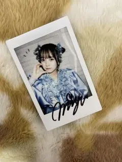 梅田みゆサイン入りチェキ