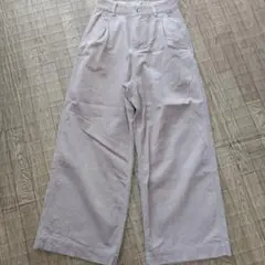 URBANRESEARCHDOORS タックコーデュロイワイドパンツ