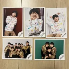 真弓孟之 公式寫真 5張組