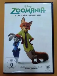 ZOOMANIA ズートピア ドイツ語版 DVD