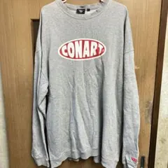 古着　CONART グレー スウェット　LLサイズ　hiphop