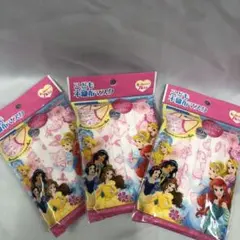 Disney 子供用不織布マスク プリンセス柄 3枚入り 3個セット