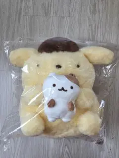 プリンとマフィンなかよしタイム ポムポムプリン ぬいぐるみ　マスコット　大 Amazon.co.jp: [サンリオ] マスコットホルダー（プリンと