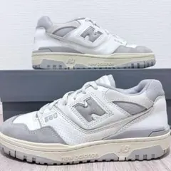 New Balance 550 ホワイト グレー スニーカー　23.5cmのサムネイル