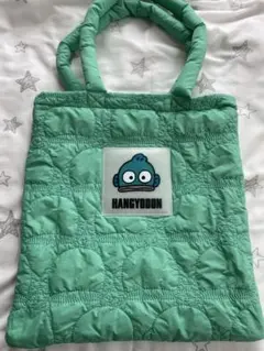 【最終値下げ】HANGYODOON キルティングバッグ ミントグリーン