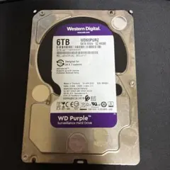 WD Purple 6TB WD60PURZ 正常品 動作確認済 - メルカリ