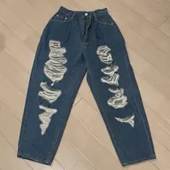 ダメージ デニム WEGO