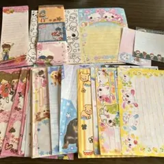 平成レトロ 平成女児 メモ帳 レターセット