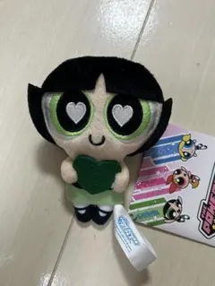 パワーパフガールズ　ぬいぐるみマスコット　〜ハート〜　バターカップ