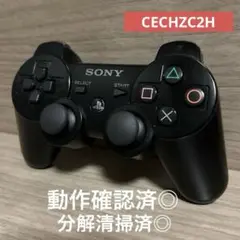 動作確認済◎プレステ3DUALSHOCK 3 ワイヤレスコントローラーブラック㉔