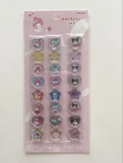 正規品 　マイメロ　ハンギョドン　クロミ　おはじきふうシール サンリオ