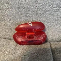 【完全ジャンク】Beats Solo Buds トランスペアレントレッド　ケースのサムネイル