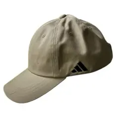 adidas アディダス キャップ 帽子 ベージュ系 刺繍 洗えるキャップ