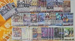 櫂アイコン オーバーロード デッキ+パーツセット ヴァンガード - メルカリ