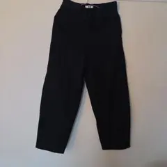 UNIQLO U ブラック ワイドパンツ