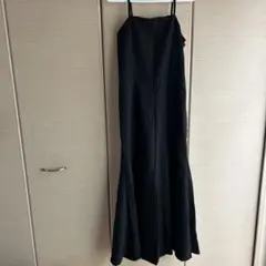 ブラックキャミワンピース S