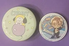 BTS ジミン 缶バッジ BT21 Jimin タイニータン TinyTan