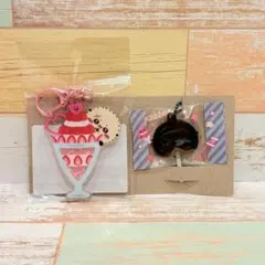 ちいかわ ★ シャカシャカキーホルダー・キャンディチャームズ/ラッコ ②点セット