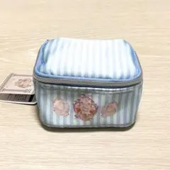 Flower Knows フラワーノーズ　ポーチ　コスメ　プライズ　ブルー　青