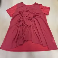 esse HIROKO KOSHINO 半袖 カットソー 花モチーフのサムネイル
