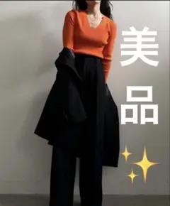Ameri BASIC CURVE KNIT TOP