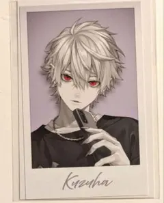 にじさんじ にじネイル 葛葉 ネイルポリッシュ チェキ風カード ChroNoiR