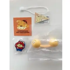 ポムポムプリン　ミャクミャクなりきりアクリルチャーム レトロボンボンヘアゴム