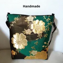 414　着物　帯　リメイク　ショルダー　バッグ
